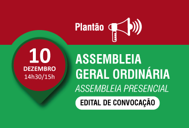 Convocação para a AGO de 10/12/2025 - Planejamento Estratégico de 2026.