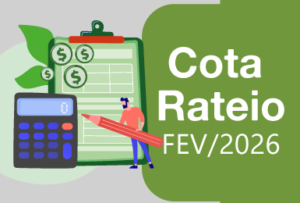 Reajuste da cota de rateio estimada, fevereiro/2026.