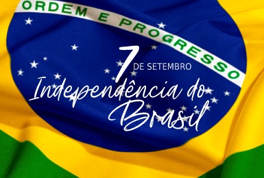 Feriado Nacional - 07 de setembro.